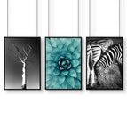 Black Frame / A4 8.27 x 11.69 in / 21 x 29.7 cm / Satin Photo Paper 280 gsm