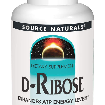 Source Naturals D-Ribose Powder - 200 Grams | Vegetarian Friendly