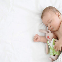 Spacesaver Cot Fitted Sheet 100% Cotton 100x52cm