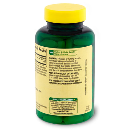 Spring Valley Calcium 600mg – Natural Bone Health, 100 Tablets (Pack of 3)