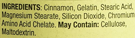 Spring Valley Cinnamon 500mg + Chromium Twin Pack – 2 x 180 Capsules