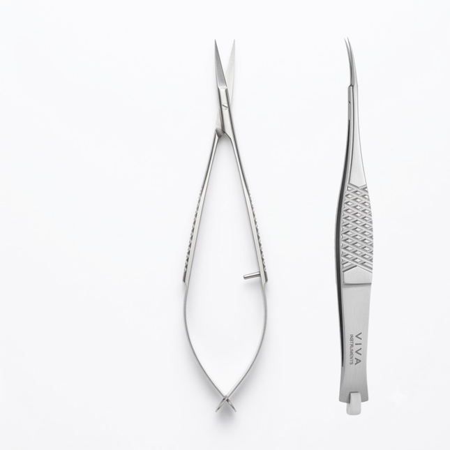 Cuticle Spring Micro Nail Scissors