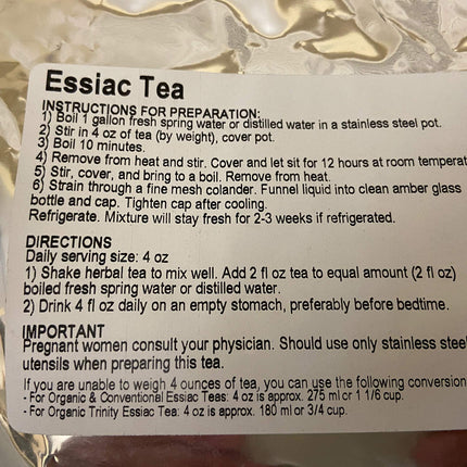 Starwest Botanicals Essiac Tea, 1 Pound – Burdock Root, Sheep Sorrel, Rhubarb Root & Slippery Elm