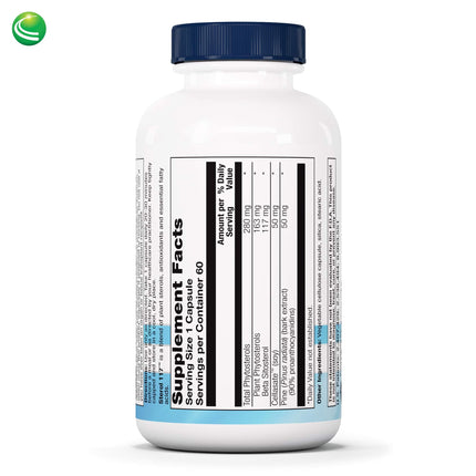 Nutra BioGenesis Sterol 117 | Plant Sterol Supplement | 60 Vegetarian Capsules