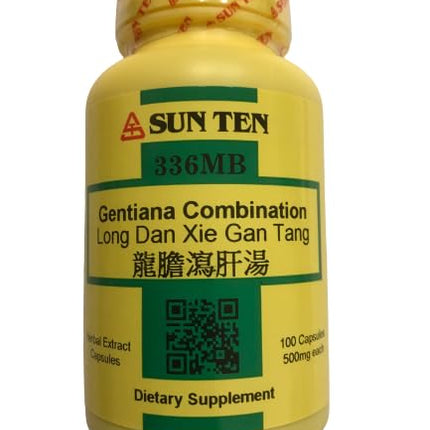 SUN TEN Gentiana Combination - Long Dan Xie Gan Tang 100 Capsules