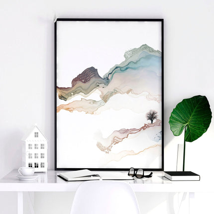 Art prints set of 3 | Japanese Sunset art prints