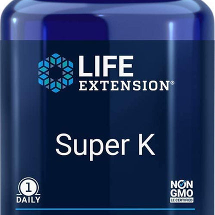Super K with Advanced K2 Complex - 90 ct | Life Extension