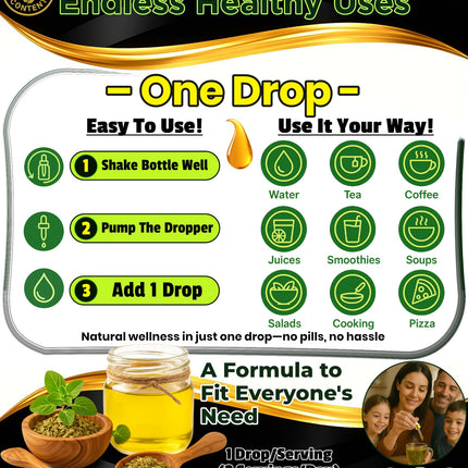 Superior Fulvic Humic X935 Organic Oregano Oil Drops – 1,000 Servings, 12-Month Supply