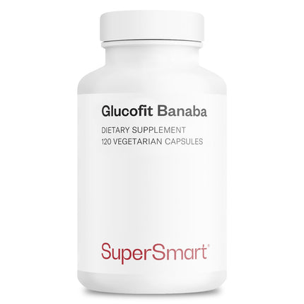 Glucofit 5.3 mg Daily Banaba Leaf (Corosolic Acid) – Supersmart, 100 Softgels