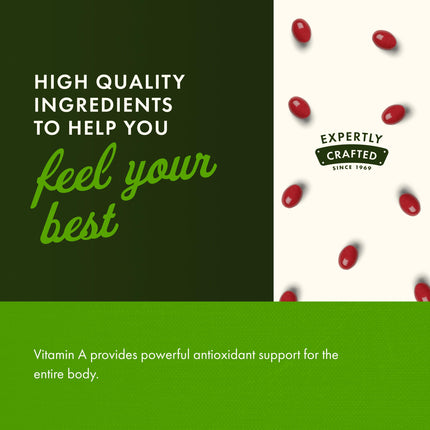 Swanson Beta-Carotene Vitamin A 25000 IU - 300 Softgels (3 Pack) | Eye, Skin & Immune Support
