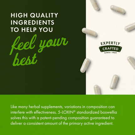 Swanson Boswellia Serrata Extract 125 mg – 60 Veg Caps – 3 Pack