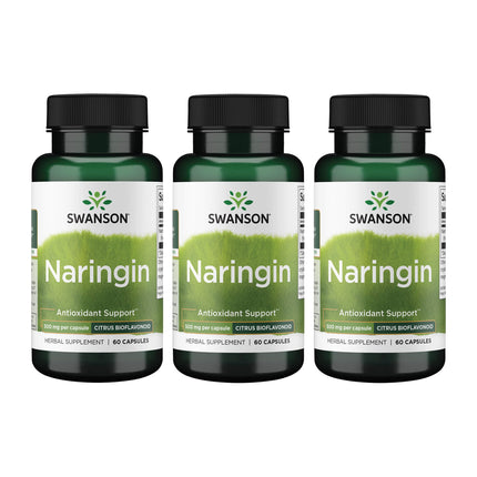 Swanson Naringin 500 mg – 60 Capsules (3 Pack)