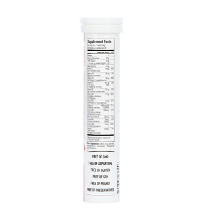 Swiss Imports Effervescent Multivitamins + Biotin – Wellness & Vitality, 12-Pack, 240 Tablets