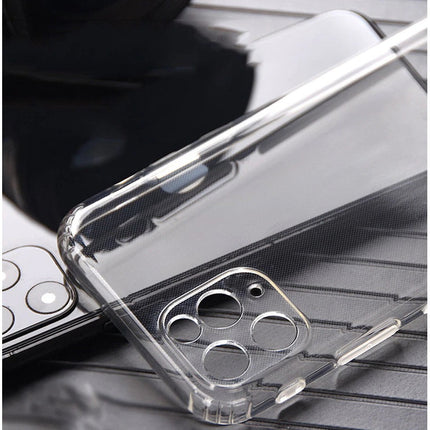 Soft TPU Clear Case with Dust Plug - For iPhone 15 Plus