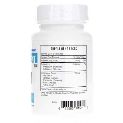 Systemic Formulas PTM Potassium Stabilizer - 60 Capsules | Bio Nutriment #155