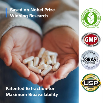 TA-65 Telomerase Activation Supplement – 100 Units, 30 Capsules | T.A. Sciences