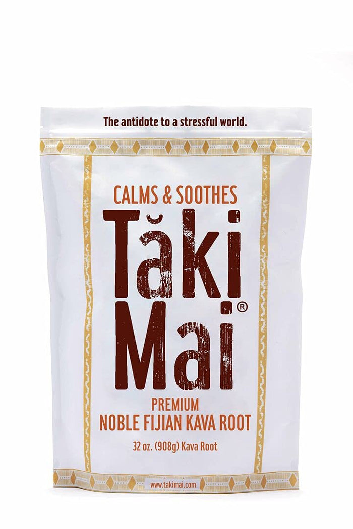 Taki Mai Noble Kava Root Powder 32oz – Pure Noble Kava for Calm Evening Rituals