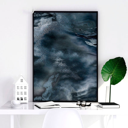 Teal Coloured Wall Art | set of 3 framed wall art prints