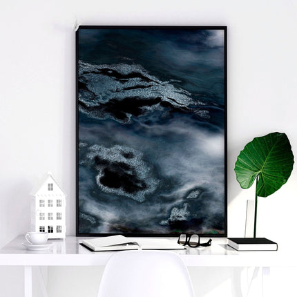 Teal Coloured Wall Art | set of 3 framed wall art prints