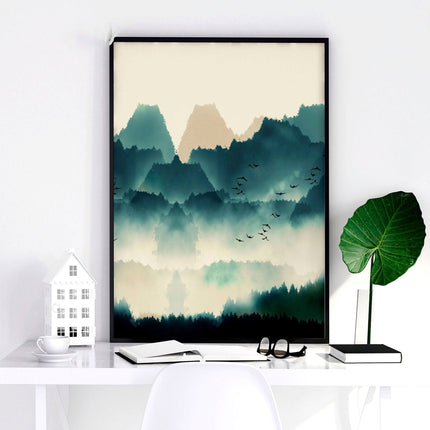 Bedroom prints set of 3 | set of 3 Scandinavian wall art
