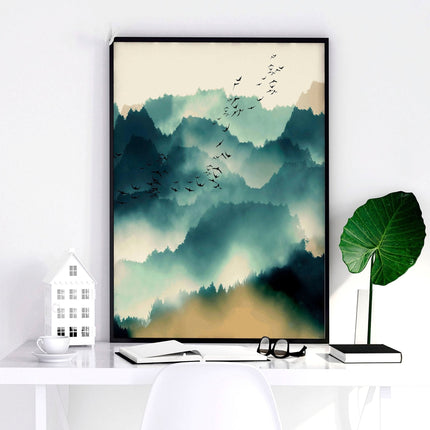 Bedroom prints set of 3 | set of 3 Scandinavian wall art