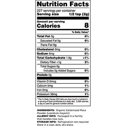 Terrasoul Superfoods Organic Gelatinized Maca Powder, 5 Lbs - Premium Quality | Supports Increased Stamina & Energy | Gelatinized for Easy Digestion
