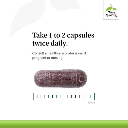 Terry Naturally Tart Cherry – Antioxidant Support for Uric Acid & Joint Health | 120 Capsules