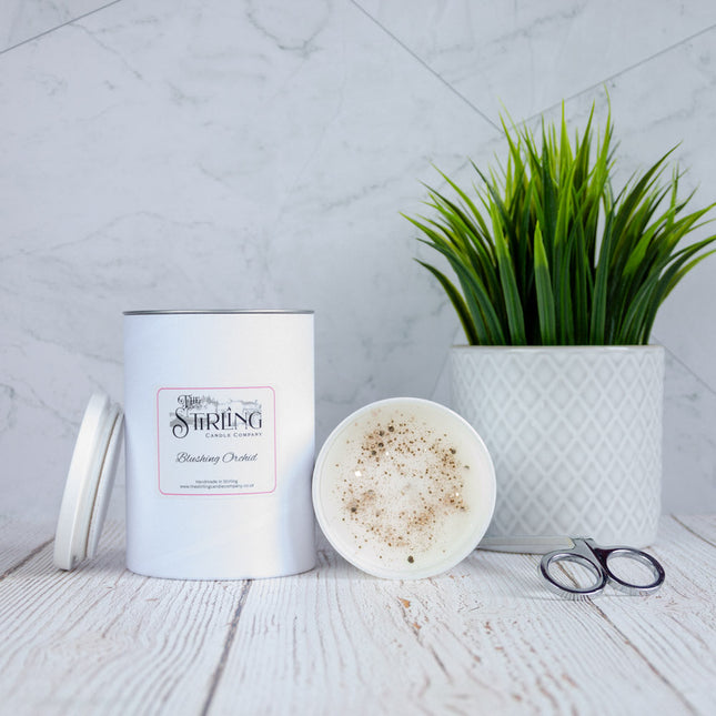 Blushing Orchid - Large Candle