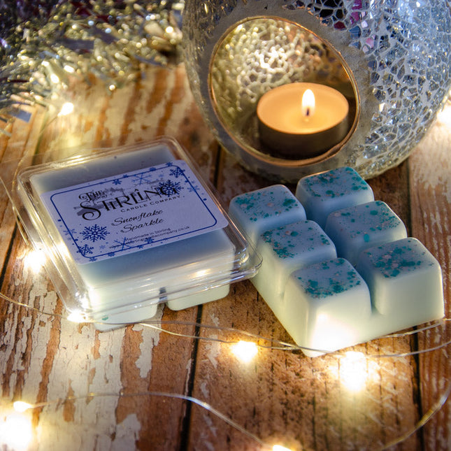 Snowflake Sparkle - Wax Melt Clamshell