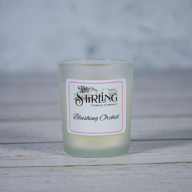 Blushing Orchid - Small Candle