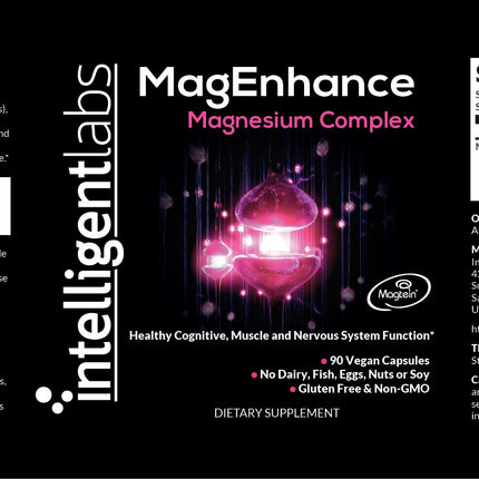 MagEnhance Magtein Magnesium Complex – Magnesium L-Threonate with Glycinate & Taurate (90 capsules)