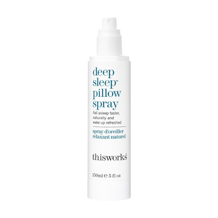 THISWORKS Deep Sleep Pillow Spray – Fast-Acting Rest Formula with Lavender, Vetivert & Camomile – 150 ml