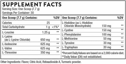THORNE Amino Complex – Clinically Validated EAA & BCAA Powder (Pre/Post-Workout) – NSF Certified for Sport – Lemon