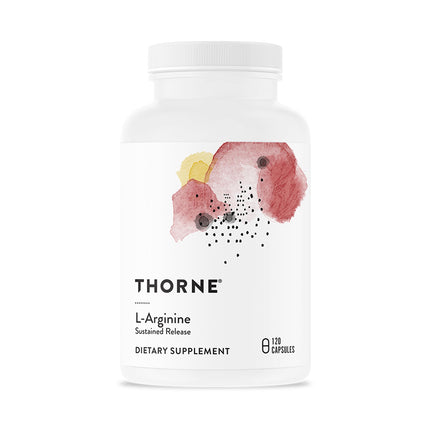 THORNE L-Arginine Sustained Release (Perfusia-SR) - Heart Support, Nitric Oxide & Blood Flow - 60 Servings