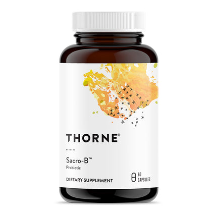 THORNE Sacro-B Probiotic – Gut Health, Immune Support & Gentle Constipation Relief