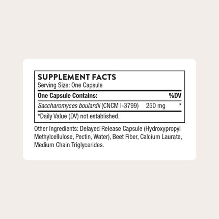 THORNE Sacro-B Probiotic – Gut Health, Immune Support & Gentle Constipation Relief