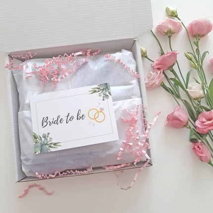 SOMETHING BLUE | BRIDE TO BE MINI LETTERBOX GIFT