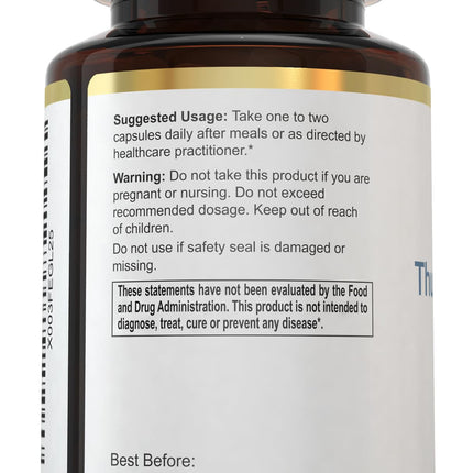 Florida Herbal Pharmacy Thunder God Vine Root Extract Capsules - 500 mg 10:1 Concentration