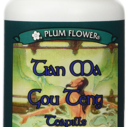 Tian Ma Gou Teng Yin Teapills Wan 200 Count – Plum Flower (1 Bottle)
