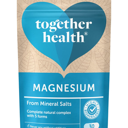 Together Health Marine Magnesium 30 Capsules | Vegan-Friendly Magnesium Supplement
