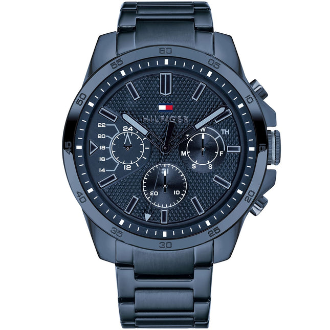 Tommy Hilfiger 1791560 Decker Men's All Blue Watch