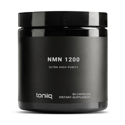 Toniiq NMN 1200mg – Stabilized, 98% Pure, Third-Party Tested, 60 Capsules