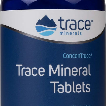Trace Minerals ConcenTrace Tablets – Daily Mineral Supplement for Energy, Bone Support & Immunity (300 Count)