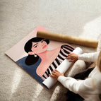 Unframed / A4 8.27 x 11.69 in / 21 x 29.7 cm / Satin Photo Paper 280 gsm
