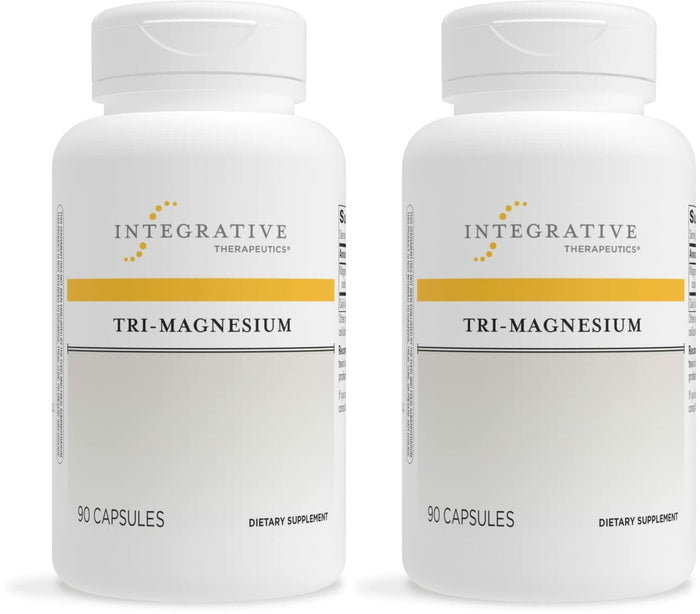 Integrative Therapeutics Tri-Magnesium – Supports Cellular Energy & Metabolism – 180 Capsules