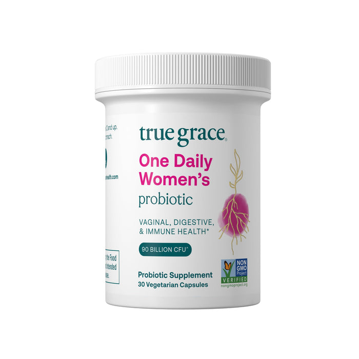 True Grace One Daily Women’s Probiotic – 90B CFU, 30B Shelf Life, Gluten & Soy Free