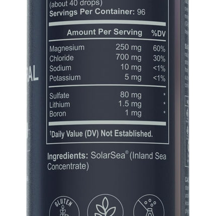 TRULIFE NATURALS Trace Mineral Complex – 8 oz, 72+ Ionic Minerals