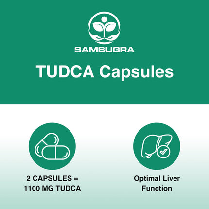 TUDCA 1100mg – Ultra Strength Liver Support (360 Capsules, Pack of 6)