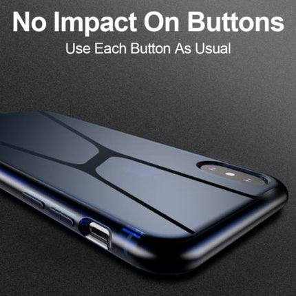 Dux Ducis Light Series Blue Case - For iPhone X