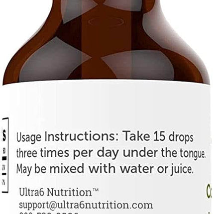 Ultra6 Nutrition Vitamin B12 Sublingual Drops – Methylcobalamin, Energy Support, 90-Day Pack (Pack of 2)